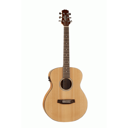 Ashton JJR20EQNTM Junior Jumbo Acoustic Guitar - Natural - Joondalup Music Centre