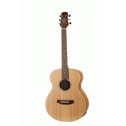 Ashton JJR20EQNTM Junior Jumbo Acoustic Guitar - Natural - Joondalup Music Centre