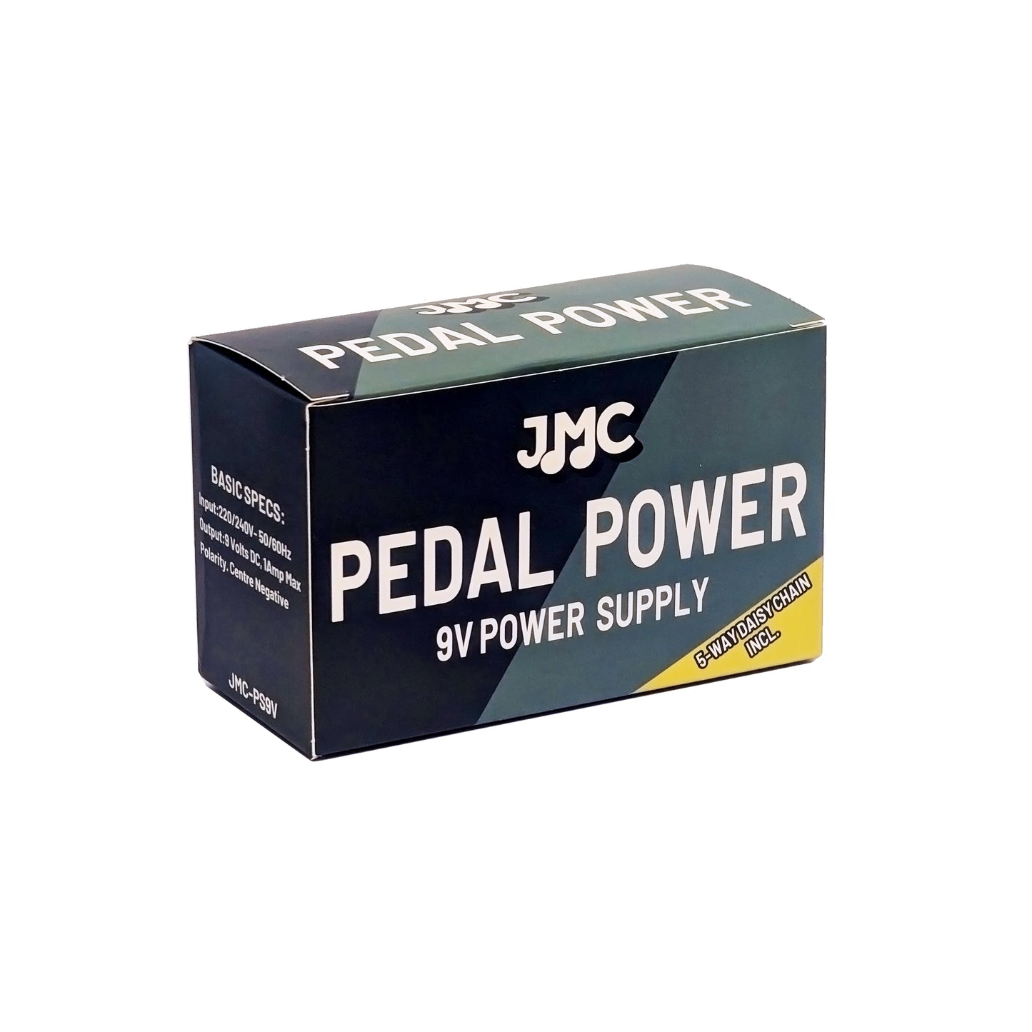 JMC Pedal Power 9V 1A Pedal Power Supply w/ 5 Way Daisy Chain