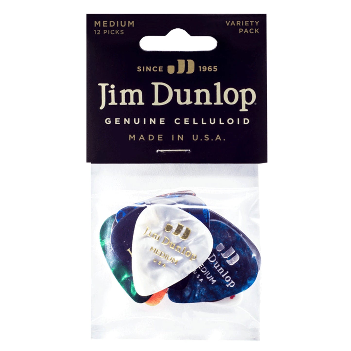 Dunlop Picks Players Pack Celluloid - Medium
