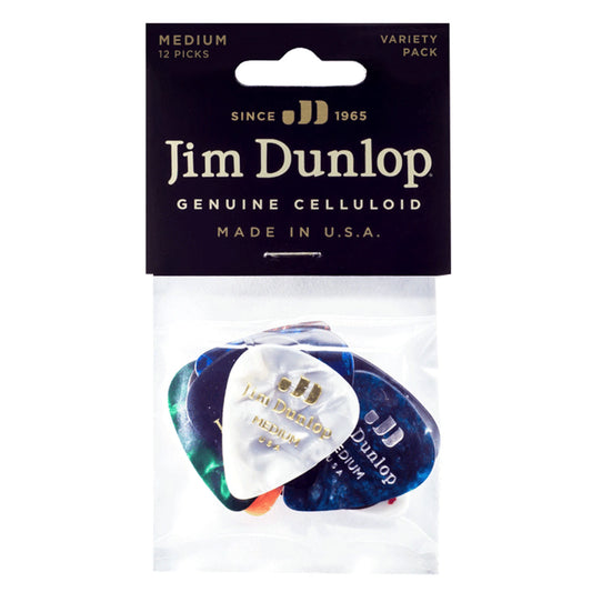 Dunlop Picks Players Pack Celluloid - Medium