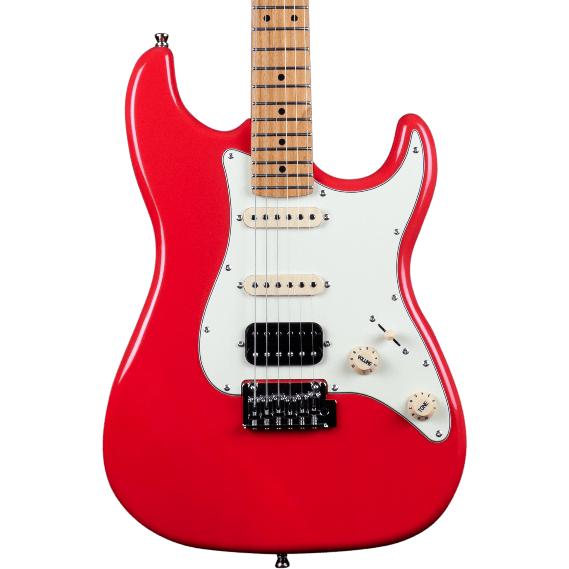 Jet JS-400-CRD HSS Electric Guitar - Coral Red - ELECTRIC GUITAR - [shop-name]