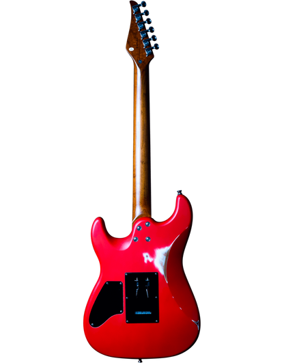 Jet JS-850 FR Relic Electric Guitar HS Roasted MN - Red