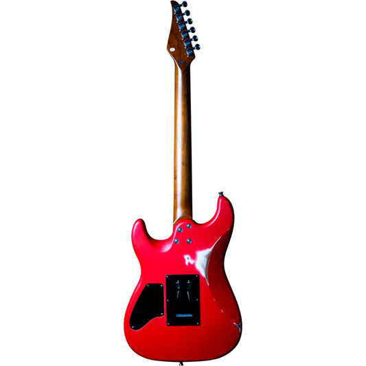 Jet JS-850 FR Relic Electric Guitar HS Roasted MN - Red