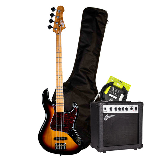 JET JJB-300-SB Electric Bass Pack - Sunburst
