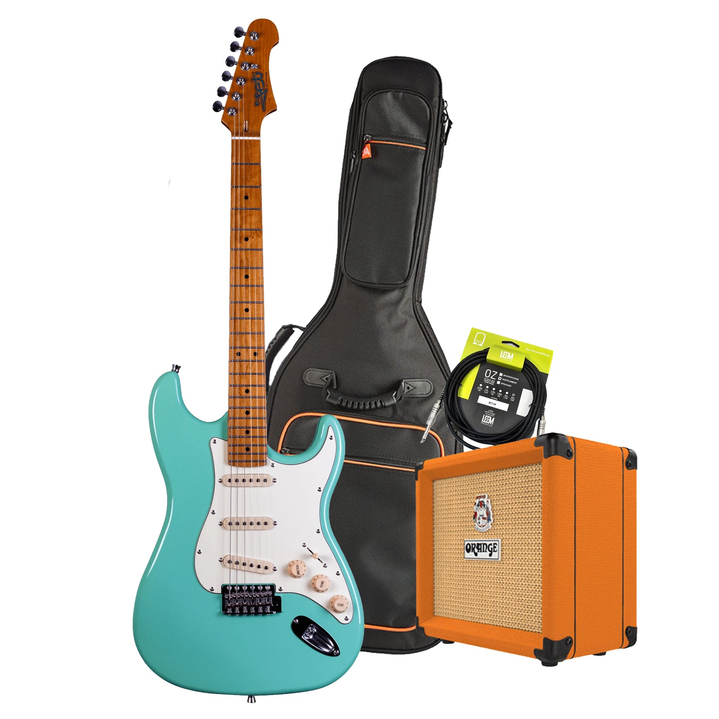 Jet JS-300 Electric Guitar Pack - Seafoam Green from Joondalup Music Centre