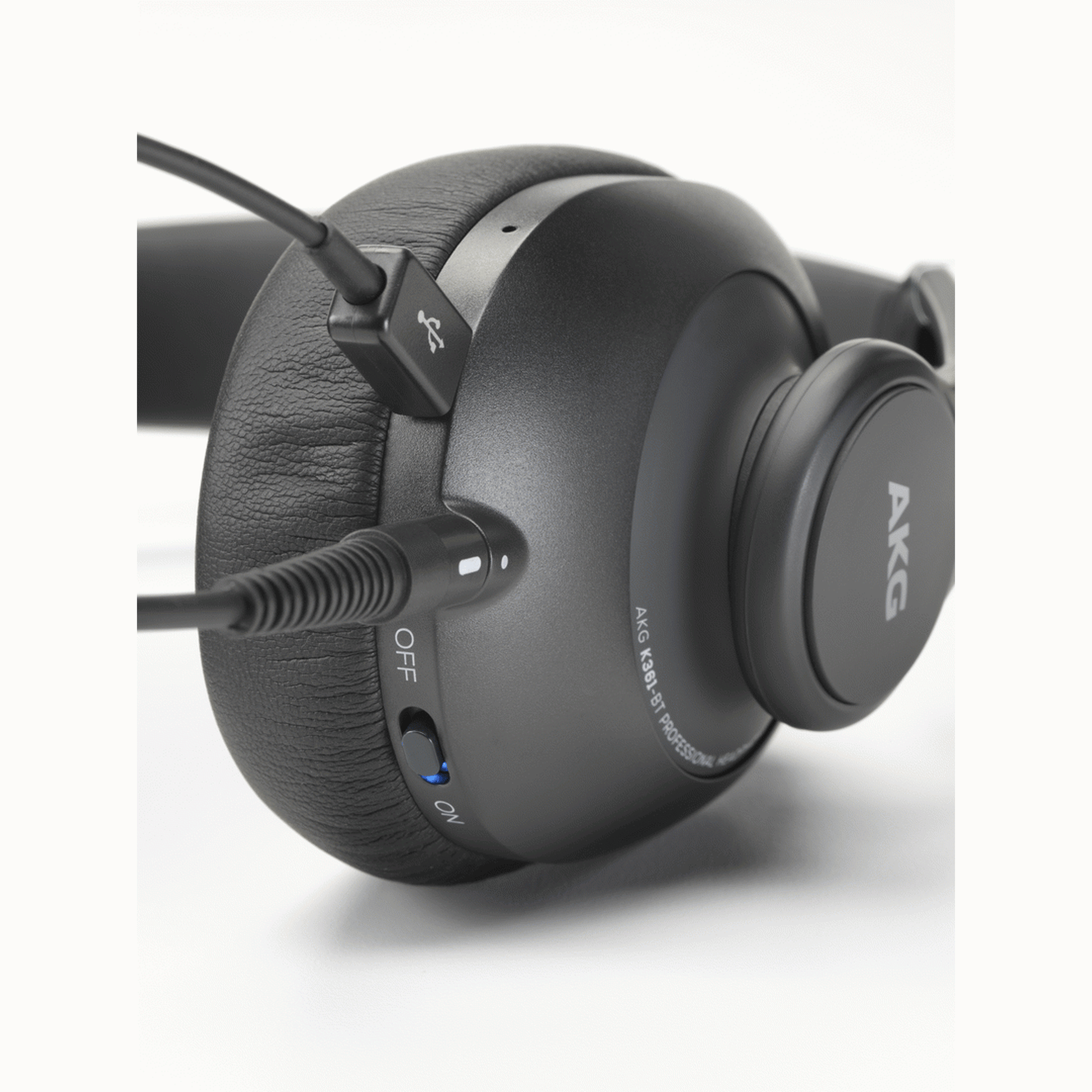 AKG K361BT Over-Ear Closed-Back Foldable Studio Headphones w/ Bluetooth - Joondalup Music Centre