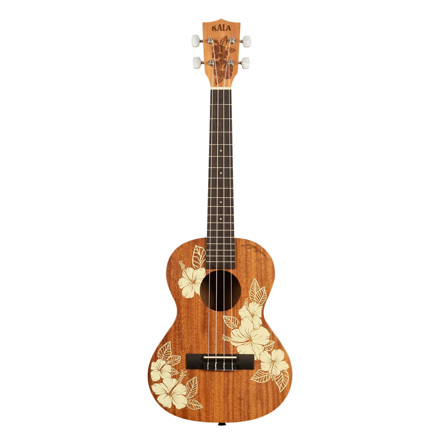 Kala Hibiscus Tenor Ukulele w/Bag