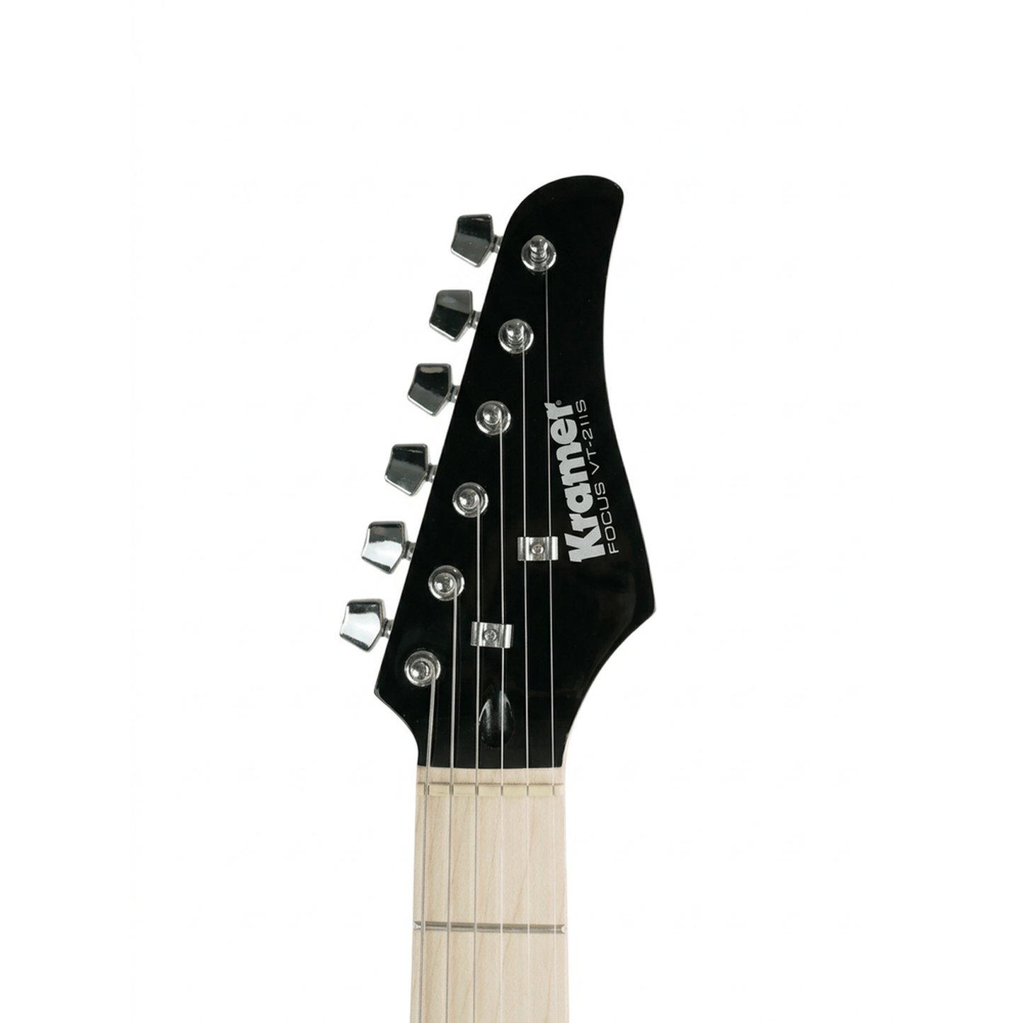 Kramer Focus VT-211S Electric Guitar - Black w/Black Guard