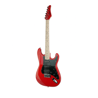 Kramer Focus VT-211S Electric Guitar - Red w/Black Guard