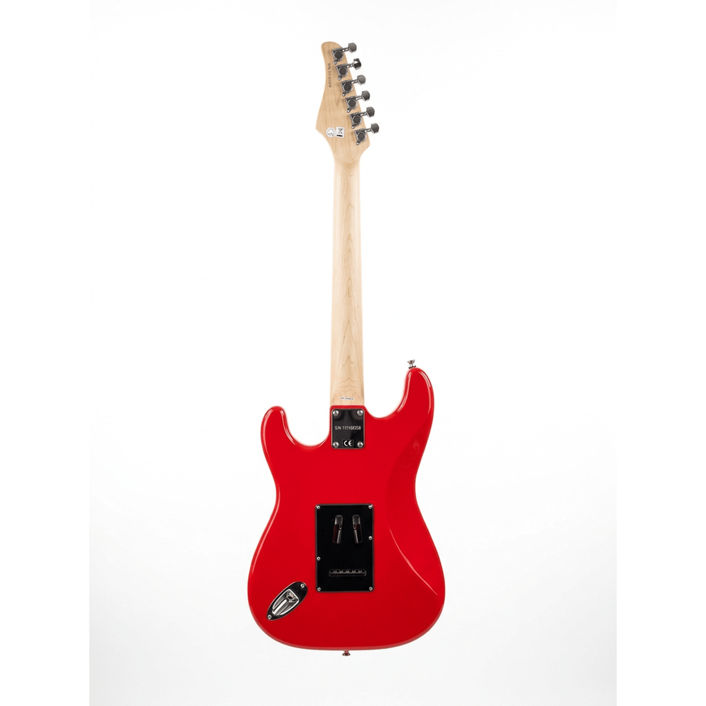 Kramer Focus VT-211S Electric Guitar - Red w/Black Guard