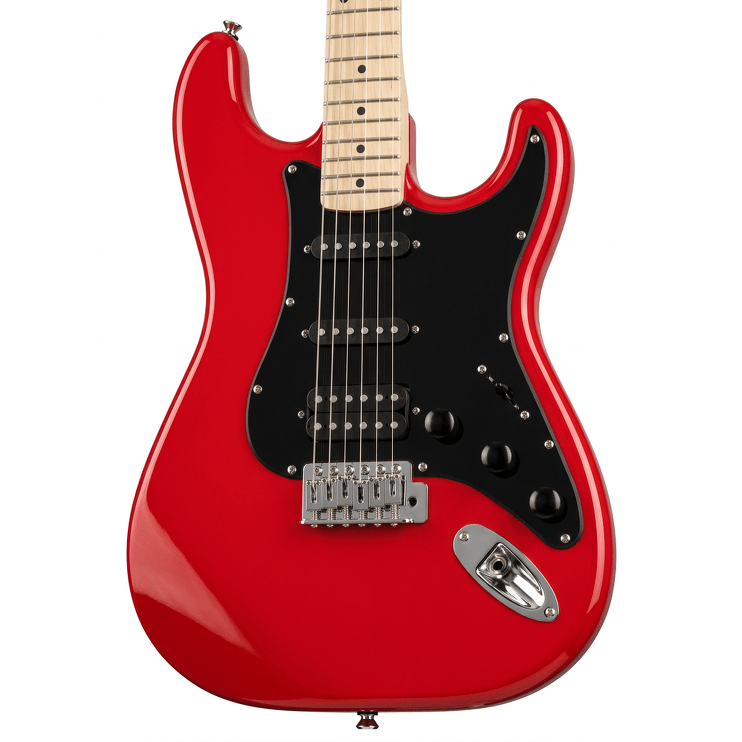 Kramer Focus VT-211S Electric Guitar - Red w/Black Guard