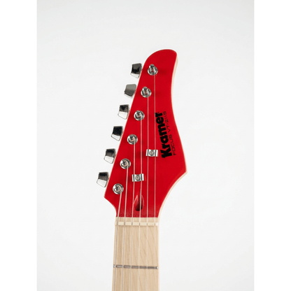 Kramer Focus VT-211S Electric Guitar - Red w/Black Guard