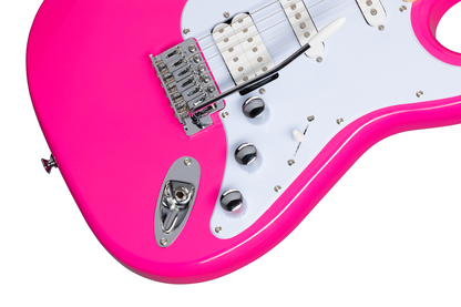 Kramer Focus VT-211S Electric Guitar - Hot Pink