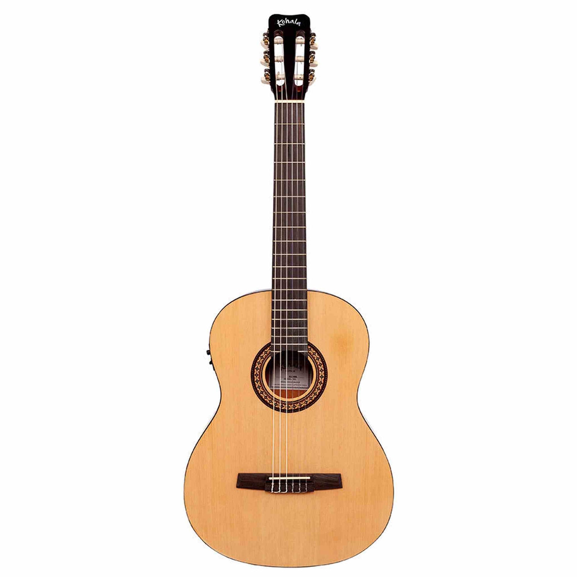 Kohala KG100 Series AC/EL Classical/Nylon String Guitar - Natural - CLASSICAL GUITAR - [shop-name]