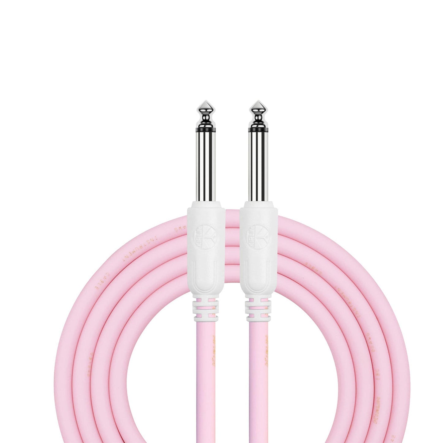 Kirlin Entry 24 Instrument Cable Rose Pink - 10ft