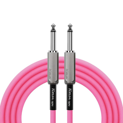 Kirlin 20ft Glow Instrument Cable - Rose Glow