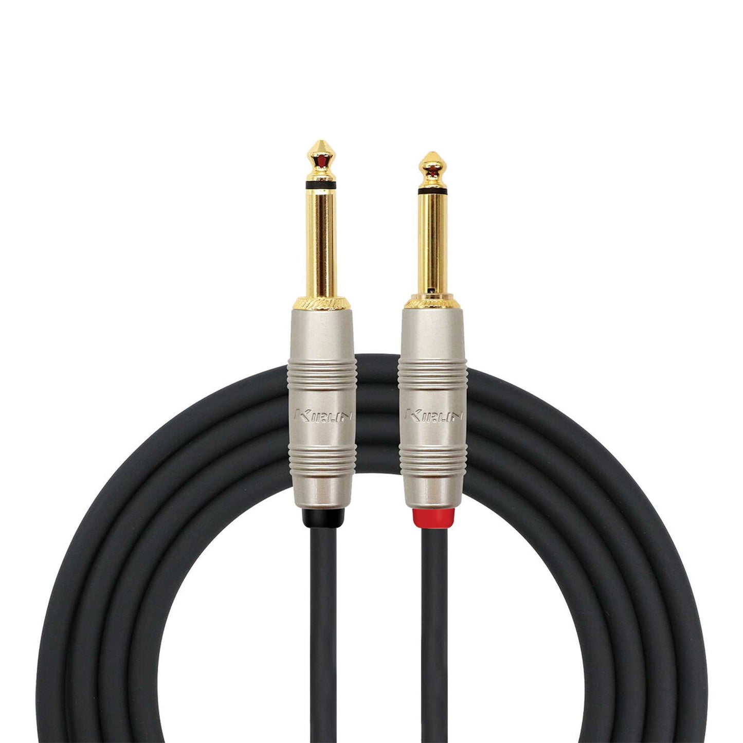 Kirlin 10ft Silent Plug Instrument Cable - Black