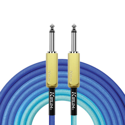Kirlin 10ft Gradient Instrument Cable - Blue
