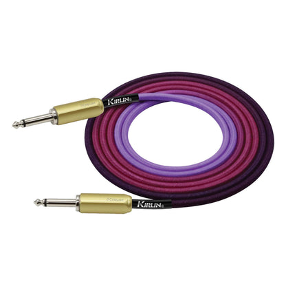 Kirlin 10ft Gradient Instrument Cable - Purple