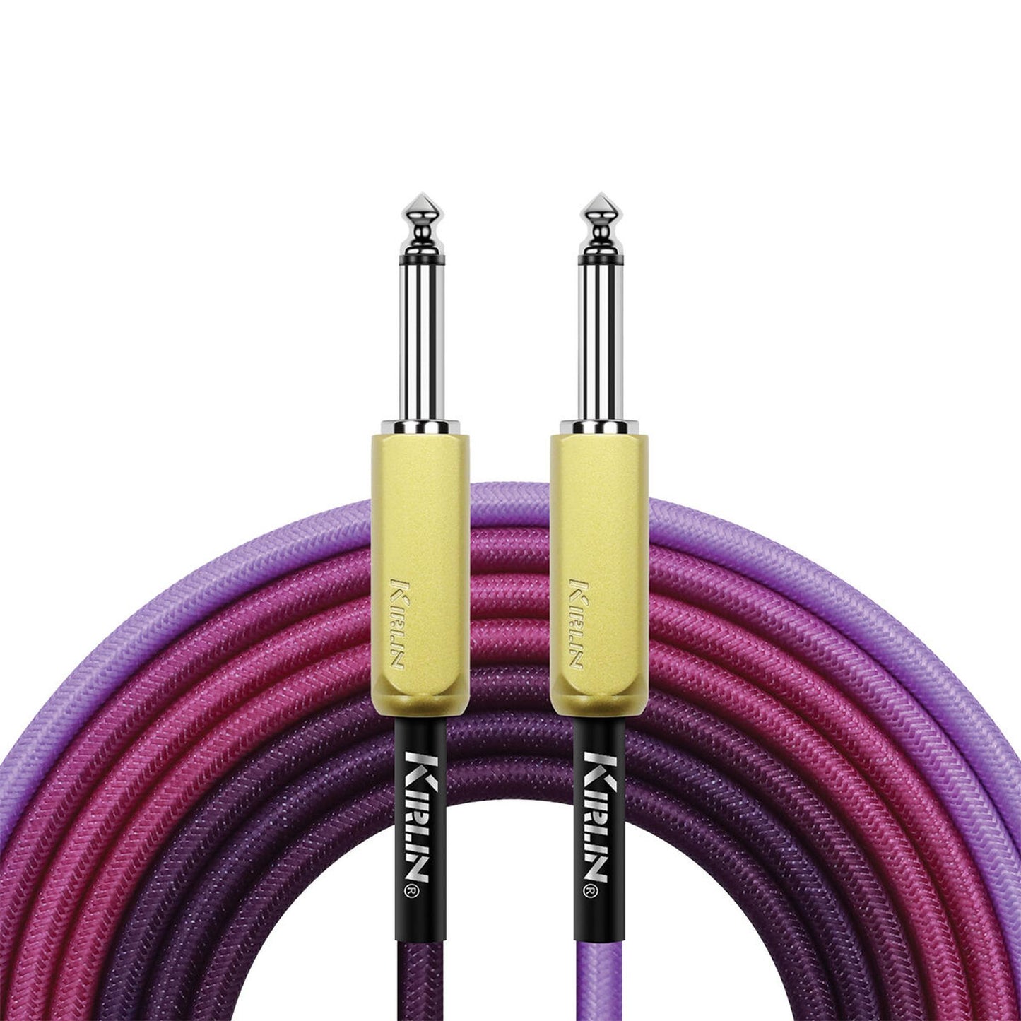 Kirlin 10ft Gradient Instrument Cable - Purple