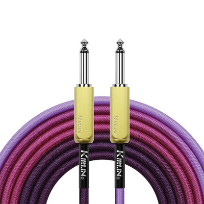Kirlin 10ft Gradient Instrument Cable - Purple