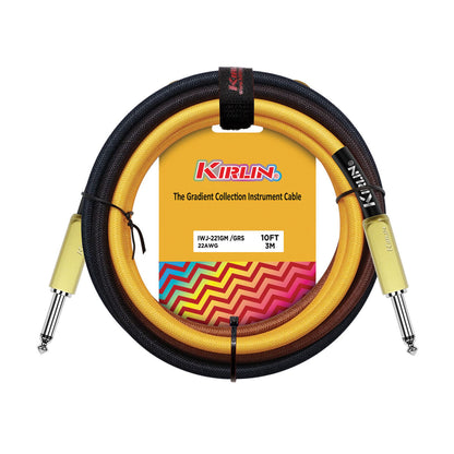 Kirlin 10ft Gradient Instrument Cable - Sunburst