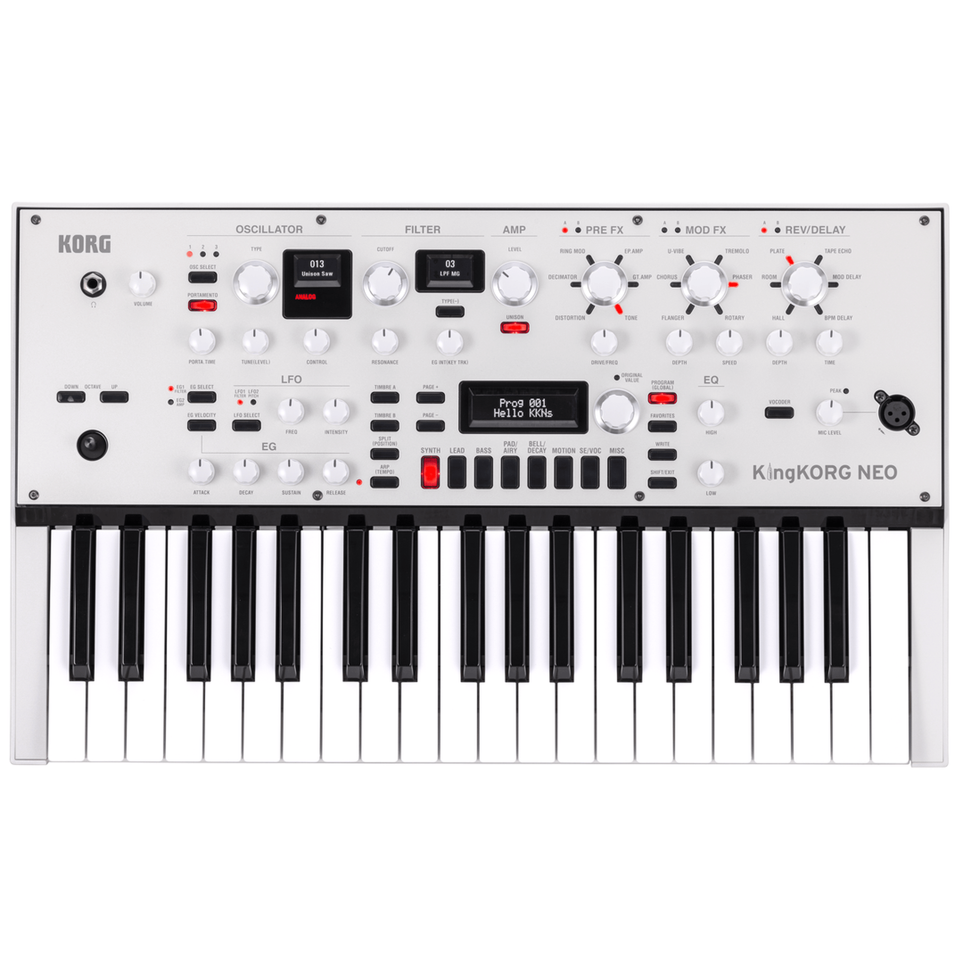 Korg KingKORG NEO 37-Key Virtual Analog Synthesizer - PIANO & KEYBOARD - [shop-name]