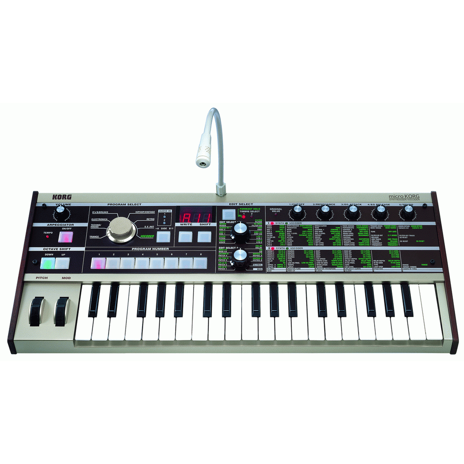 Korg MicroKorg MK1 Synthesizer / Vocoder-SYNTHERSIZERS-Joondalup Music Centre