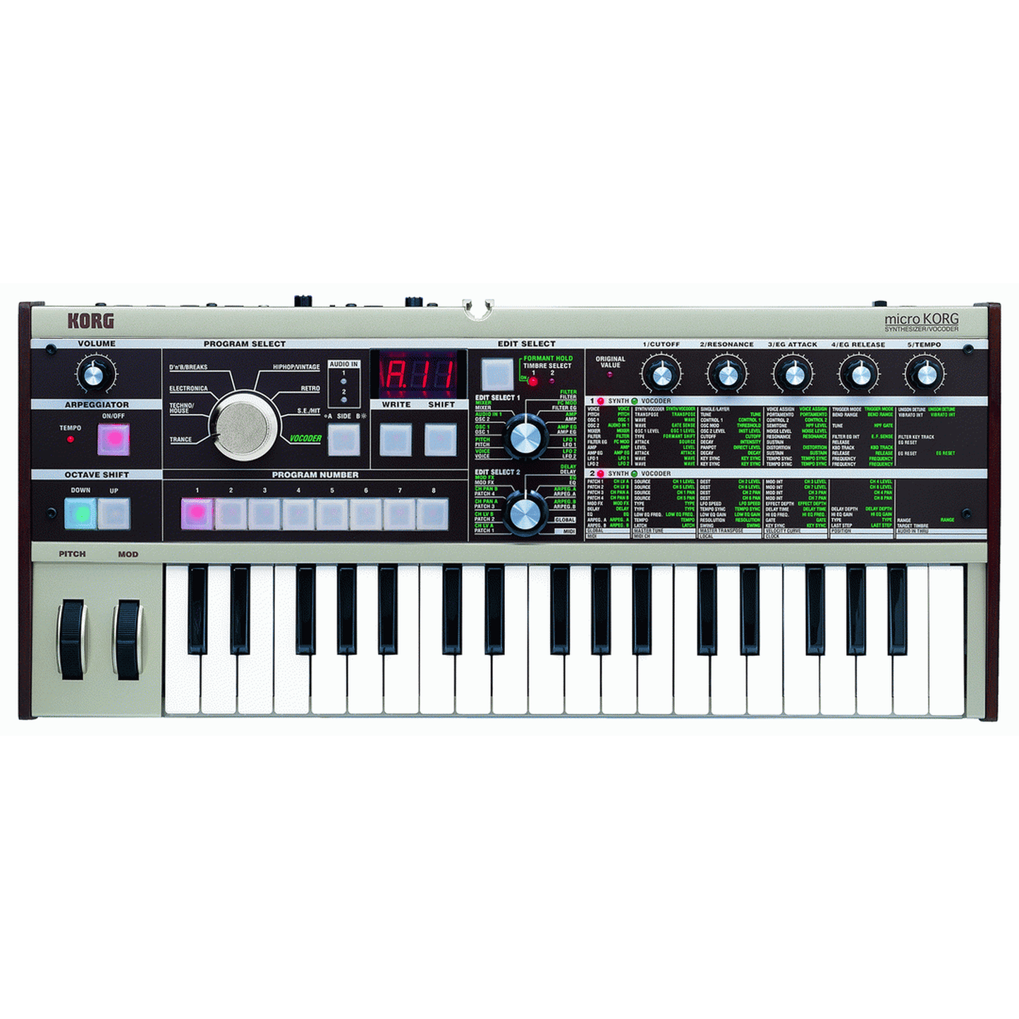 Korg MicroKorg MK1 Synthesizer / Vocoder-SYNTHERSIZERS-Joondalup Music Centre