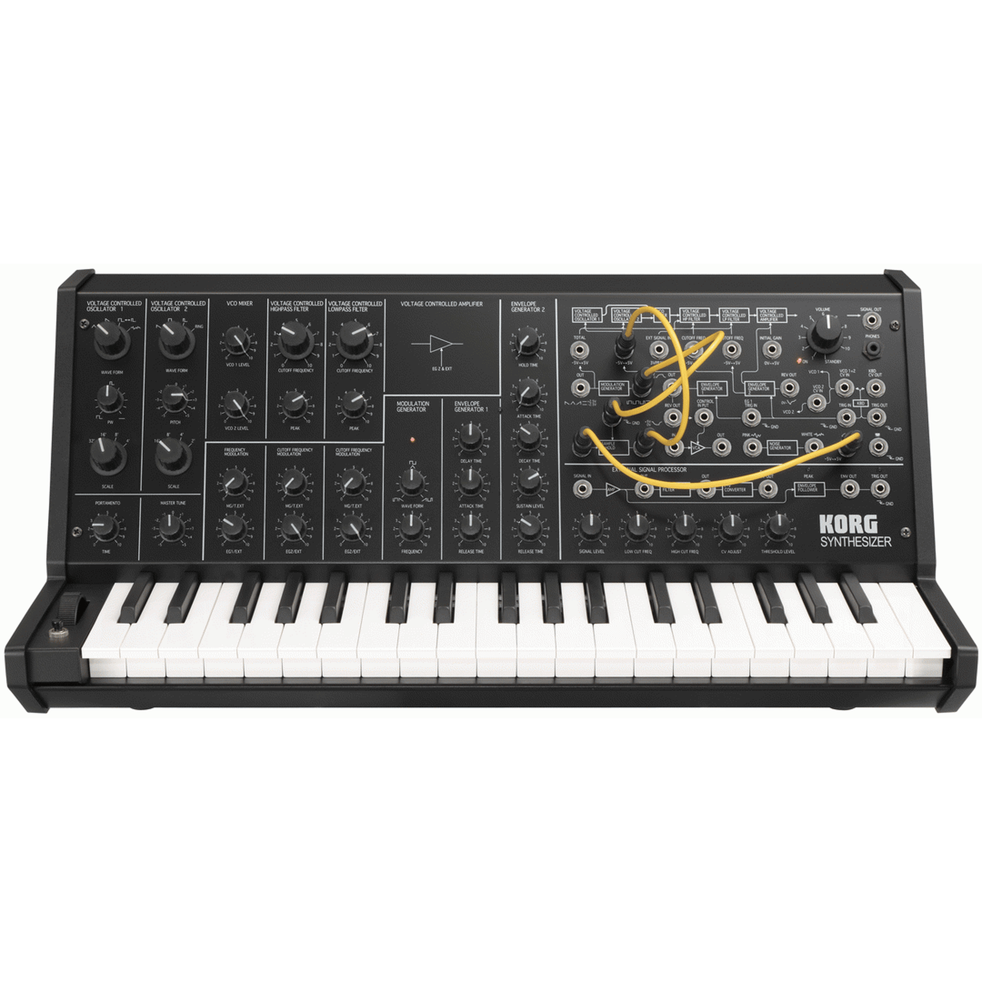 Korg MS20 Mini Monophonic Synthesizer-PIANO & KEYBOARD-Joondalup Music Centre