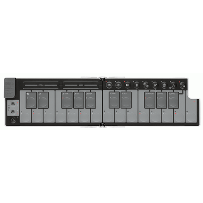 Korg nanoKEY Fold 25-Key Foldable MIDI Keyboard - White - MIDI - [shop-name]