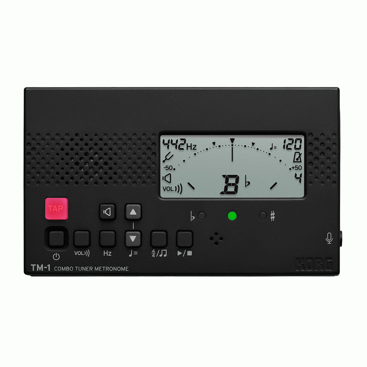 Korg TM-1 Tuner and Metronome - Black