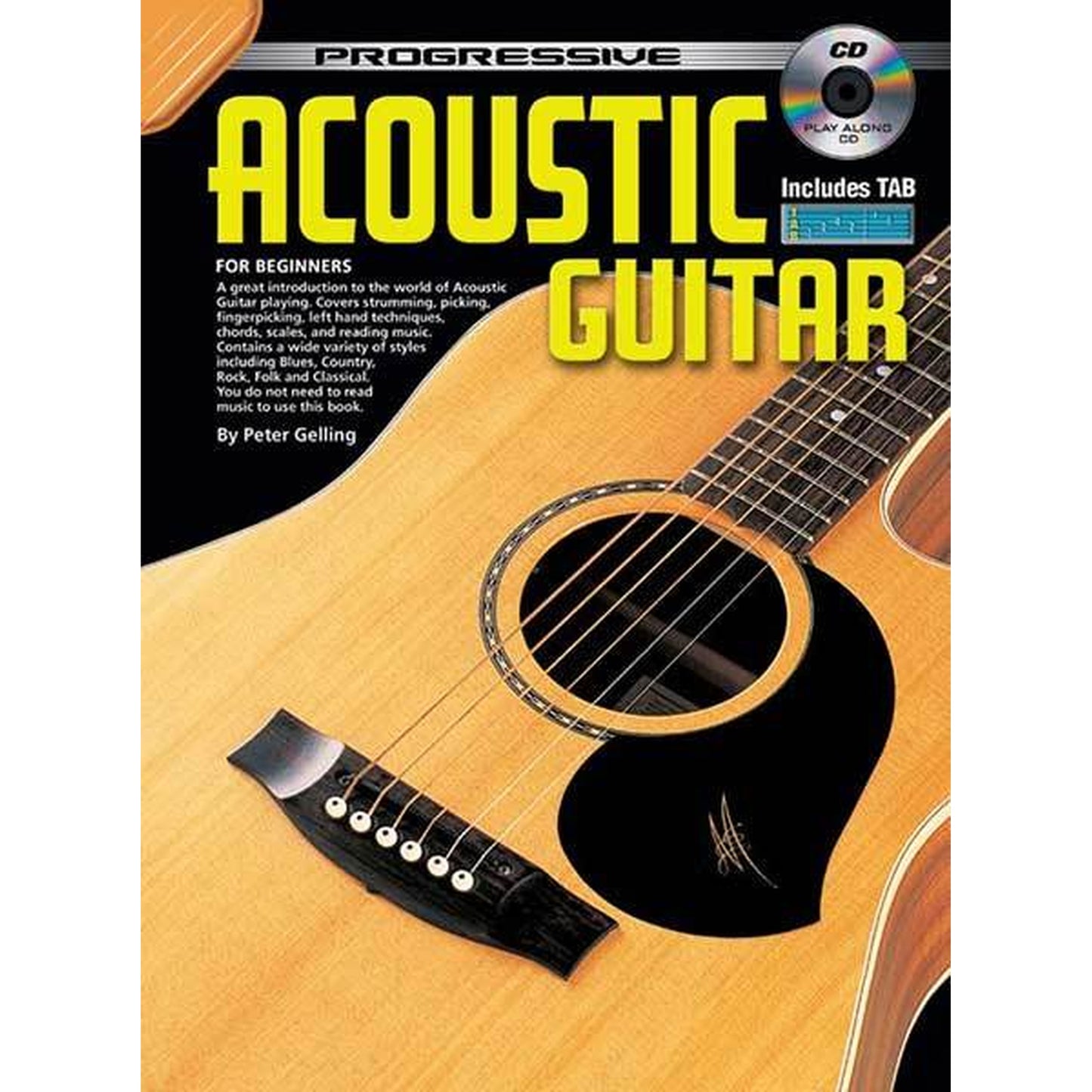 Progressive Acoustic Guitar Book/CD - Joondalup Music Centre