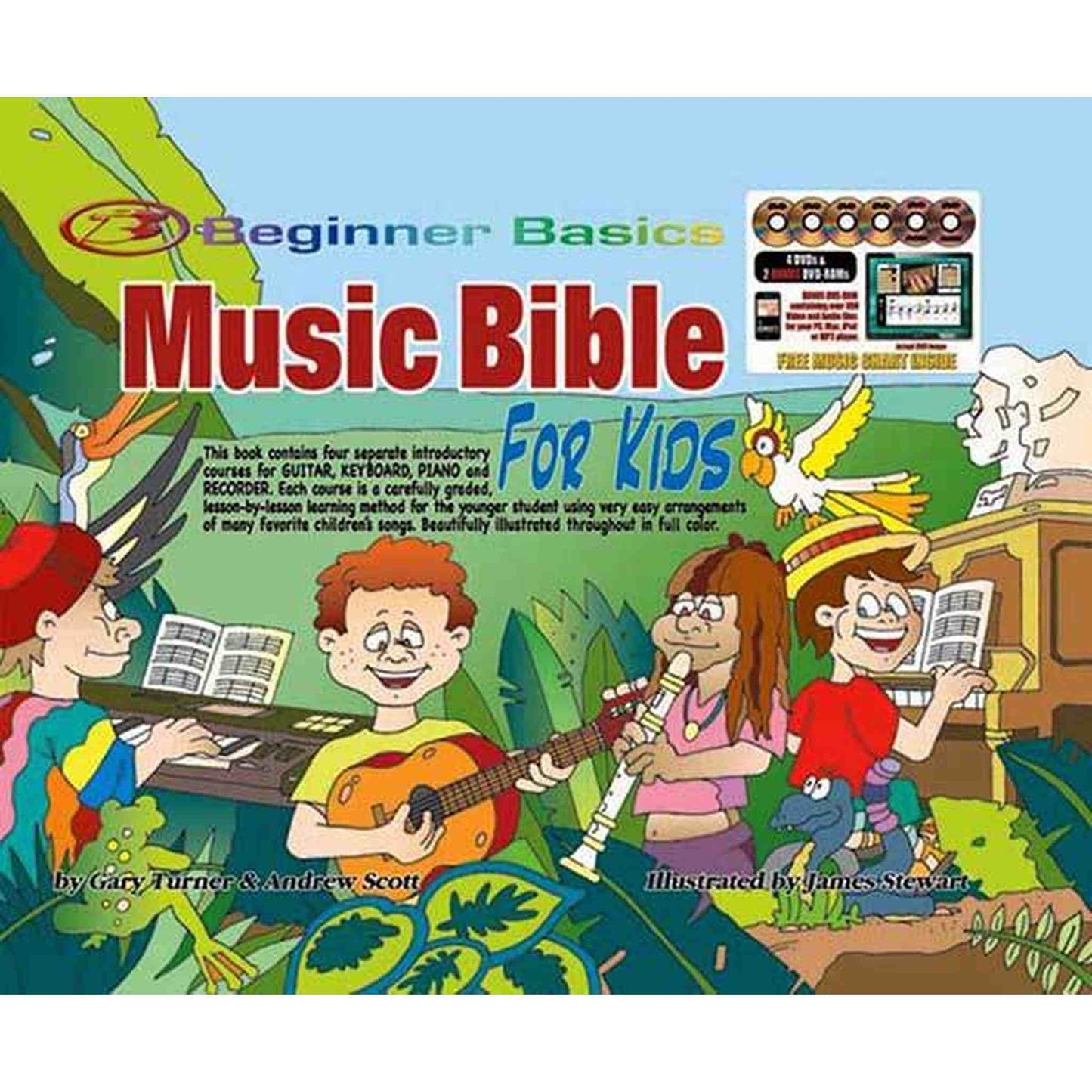 Progressive Beginner Basics Music Bible for Kids Book/DVD Box Set
