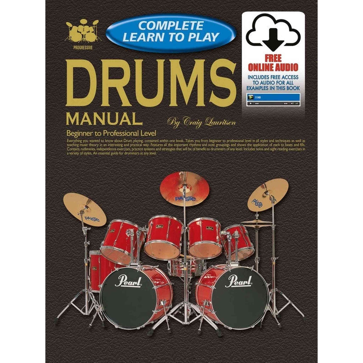Progressive Complete Learn To Play Drums Book