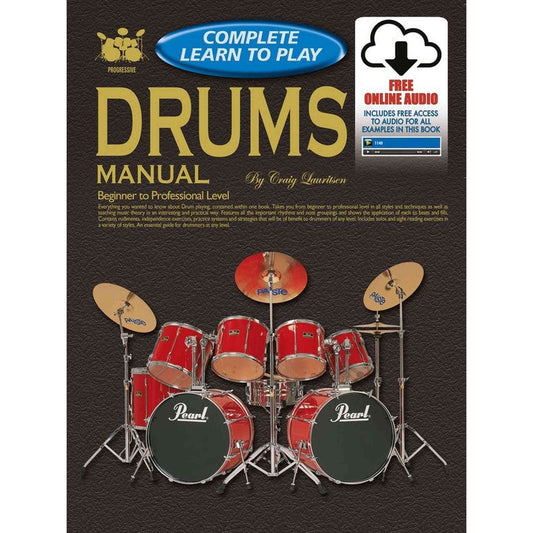 Progressive Complete Learn To Play Drums Book