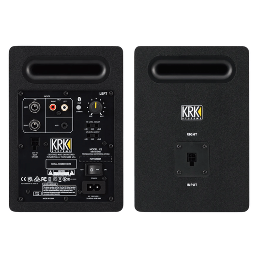 KRK Kreate 3 Active Two-Way Studio Monitors w/ Bluetooth (Pair)