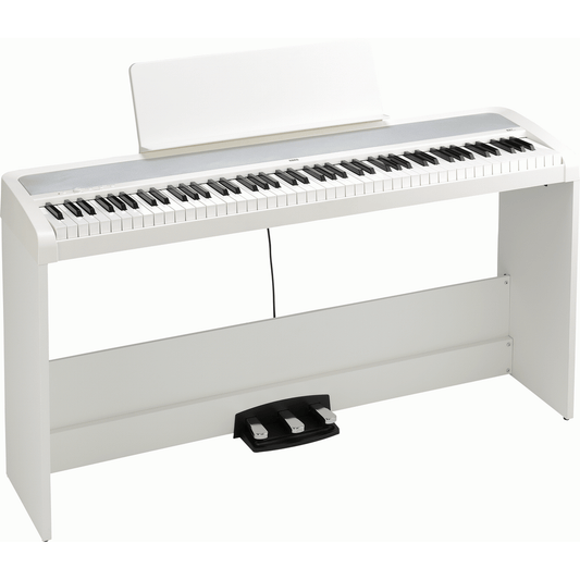 Korg B2 Plus 88-Note Weighted Digital Piano w/ Stand Pack - White from Joondalup Music Centre