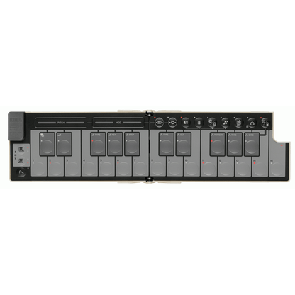 Korg nanoKEY Fold 25-Key Foldable MIDI Keyboard - Sand Beige from Joondalup Music Centre