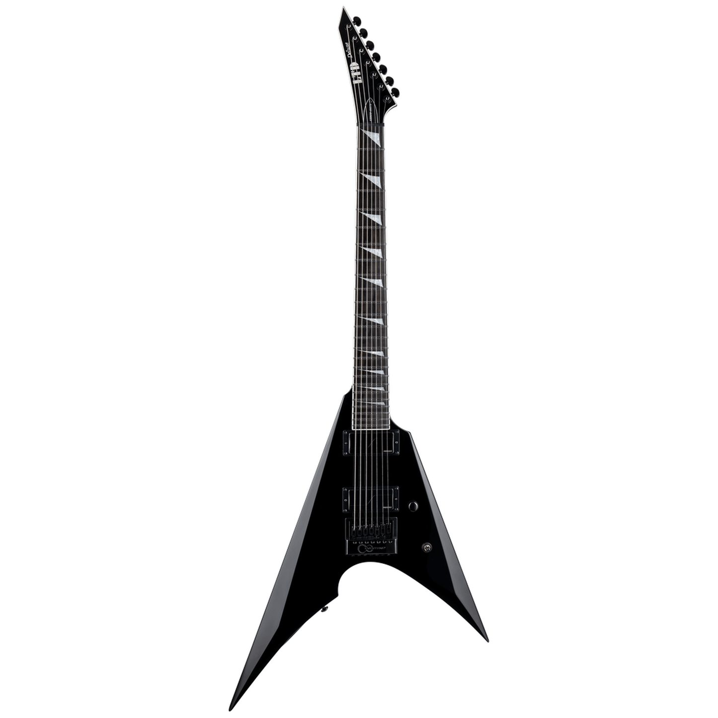 ESP LTD Arrow-1007 Baritone Evertune - Black - Joondalup Music Centre