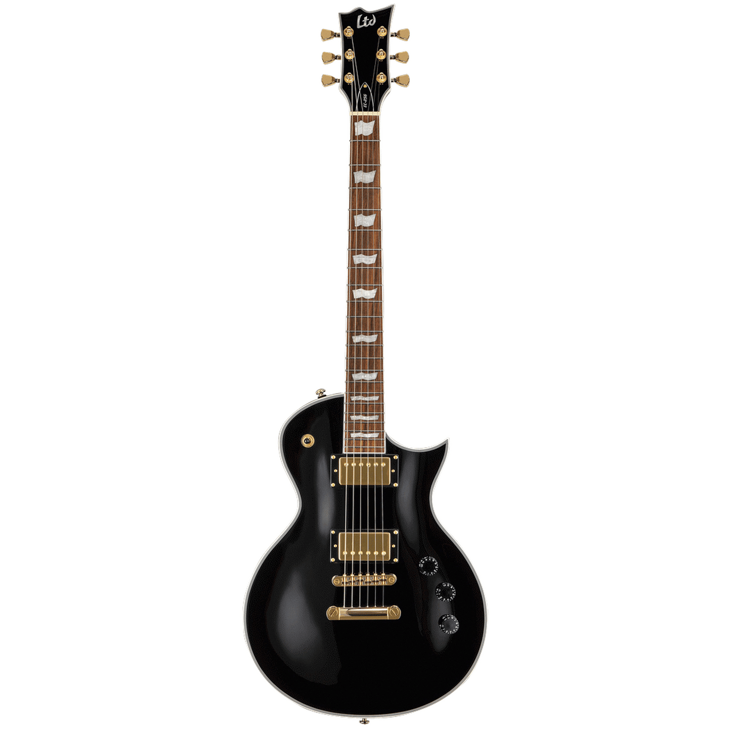 ESP LTD EC-256 Eclipse Electric Guitar - Black Satin