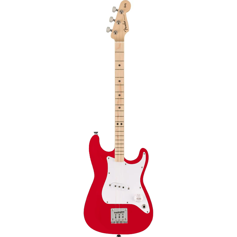 LOOG x Fender Stratocaster Junior Electric Guitar - Red - Joondalup Music Centre