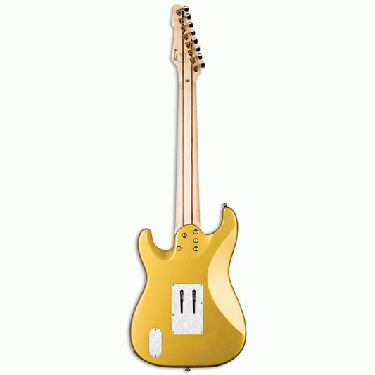 ESP LTD Javier Reyes V8 Electric Guitar - Metallic Gold - Joondalup Music Centre