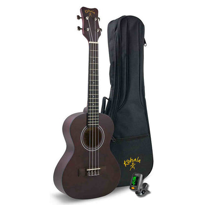 Kohala Concert Ukulele Players Pack - Natural Satin Finish - UKULELE - [shop-name]