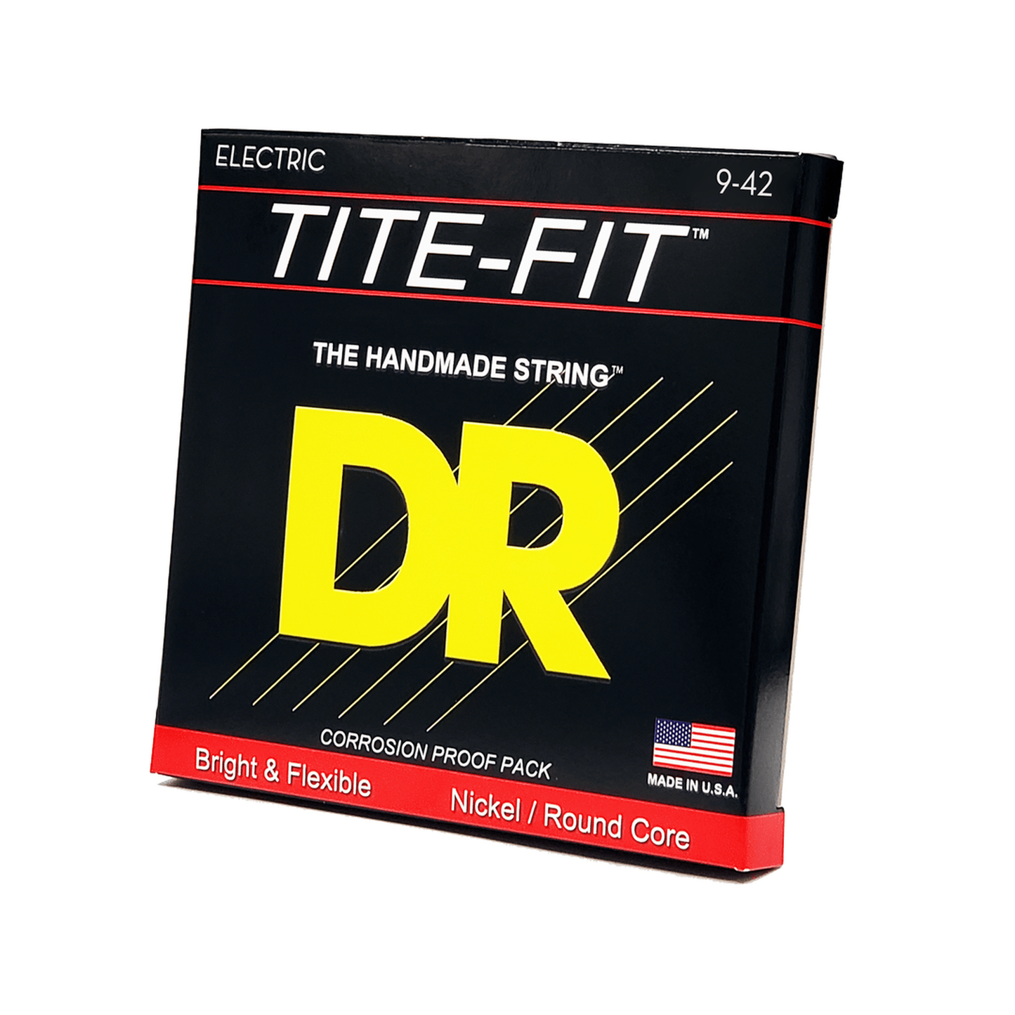 DR Tite-Fit Nickel Plated Electric Guitar Strings 9-42