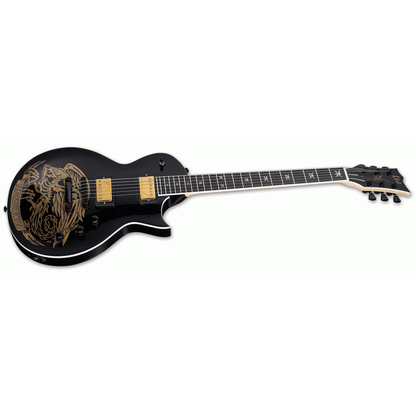 ESP LTD Will Adler Signature Electric Guitar - Black and Gold