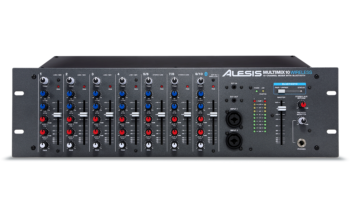 Alesis MM10W 10 Channel Rackmount Mixer