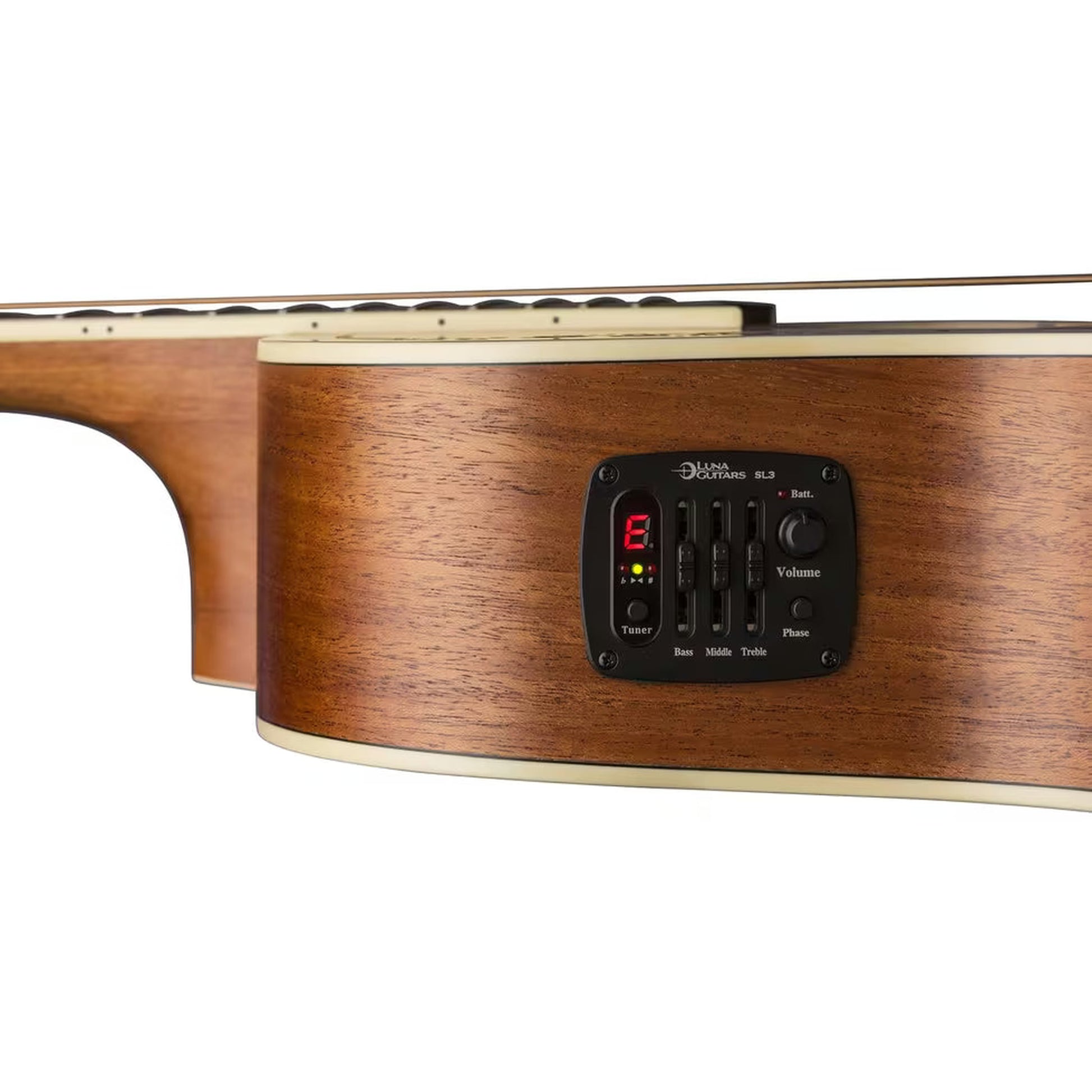 Luna Henna Oasis Electric Acoustic Guitar 4