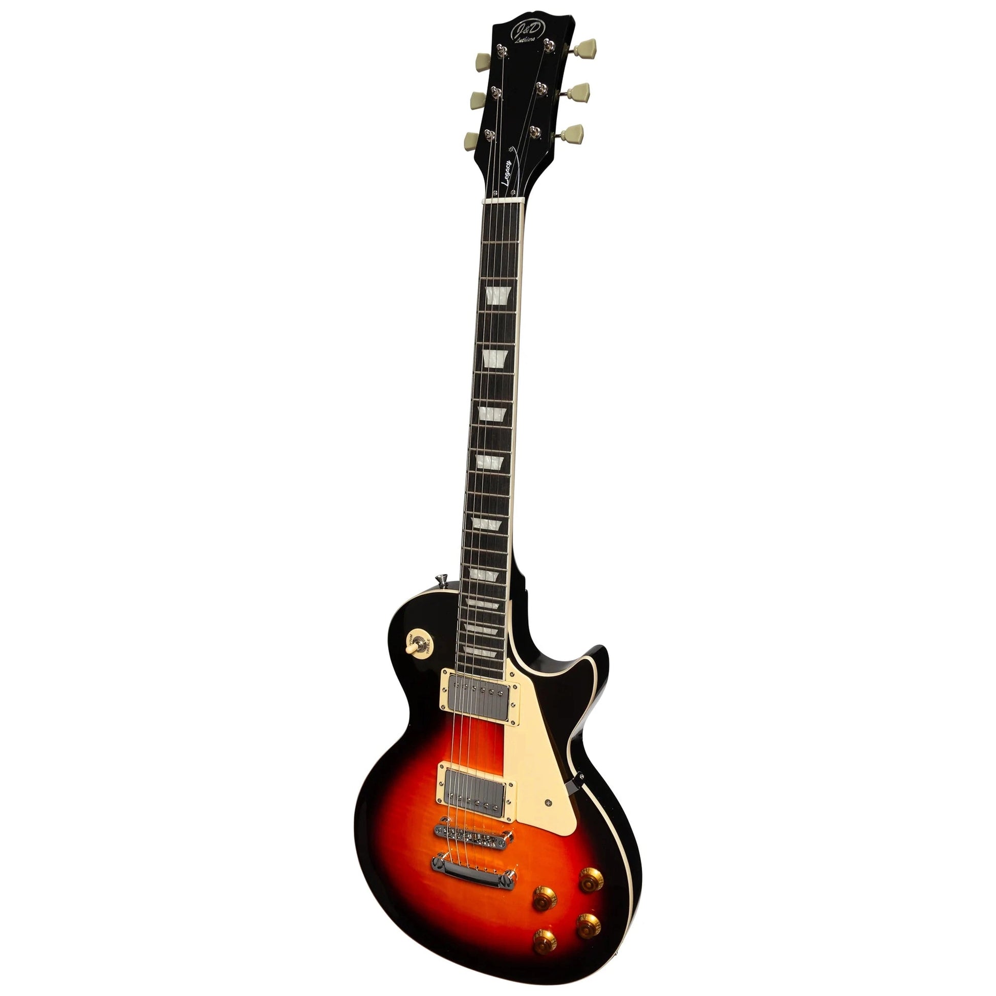 Luthiers LP-Style Electric Guitar - Vintage Sunburst-ELECTRIC GUITAR-Joondalup Music Centre